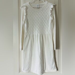 Carter’s Girls White Sweater Dress